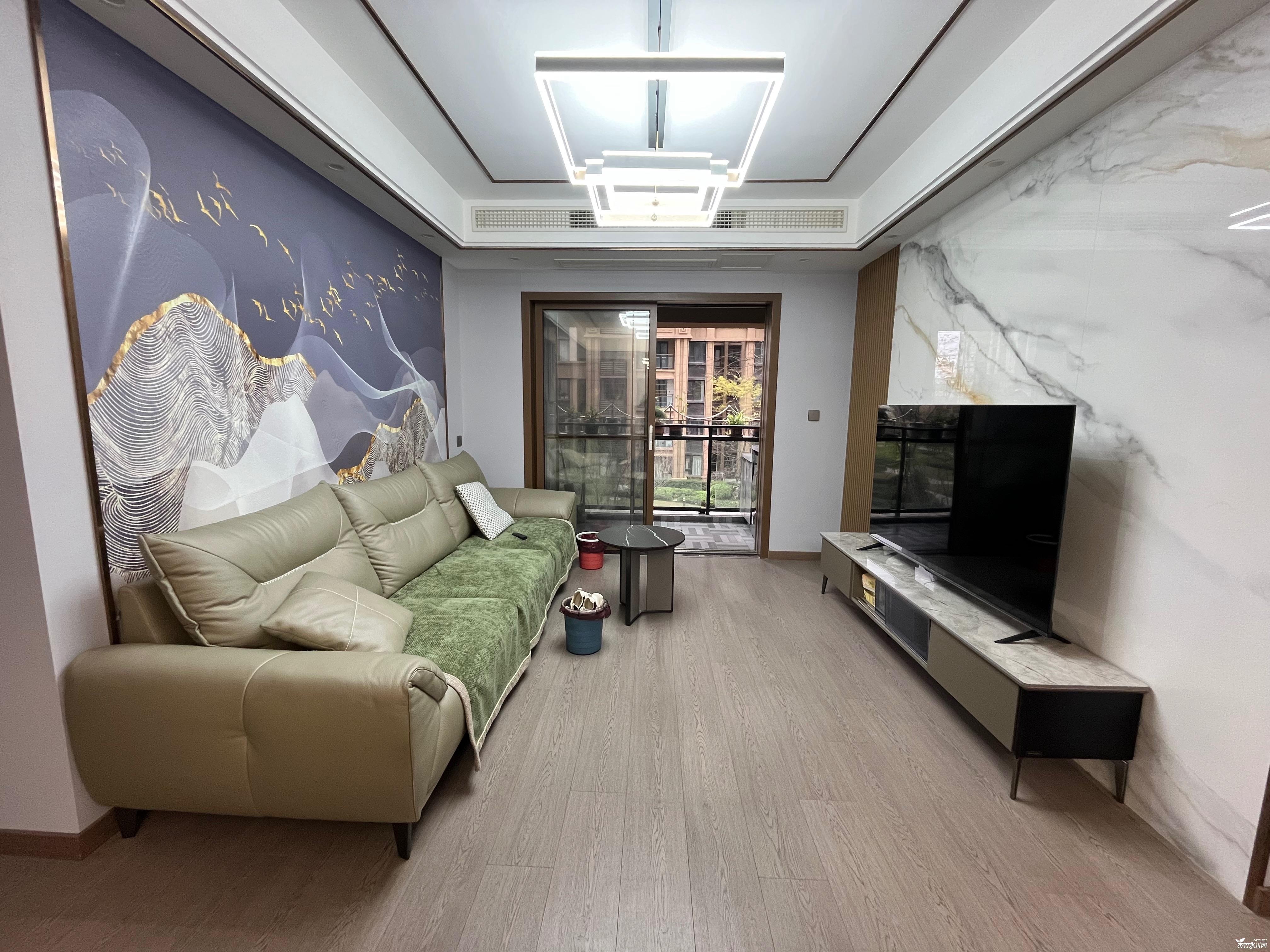万达旁金科精装住家三房大阳台51.8万！成色新全中庭品牌家具家电！
