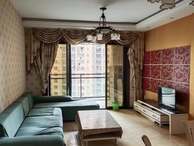 老城上海城小区，精装2室，家电家具齐全，拎包入住