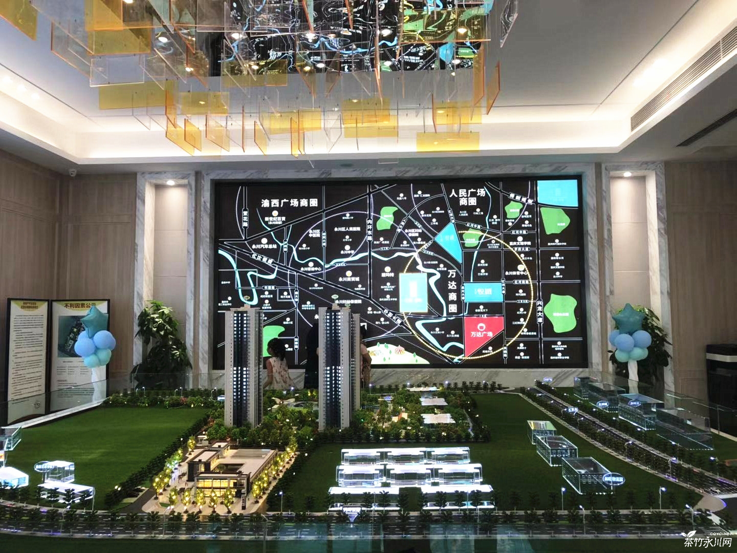汇悦·悦庭沙盘图