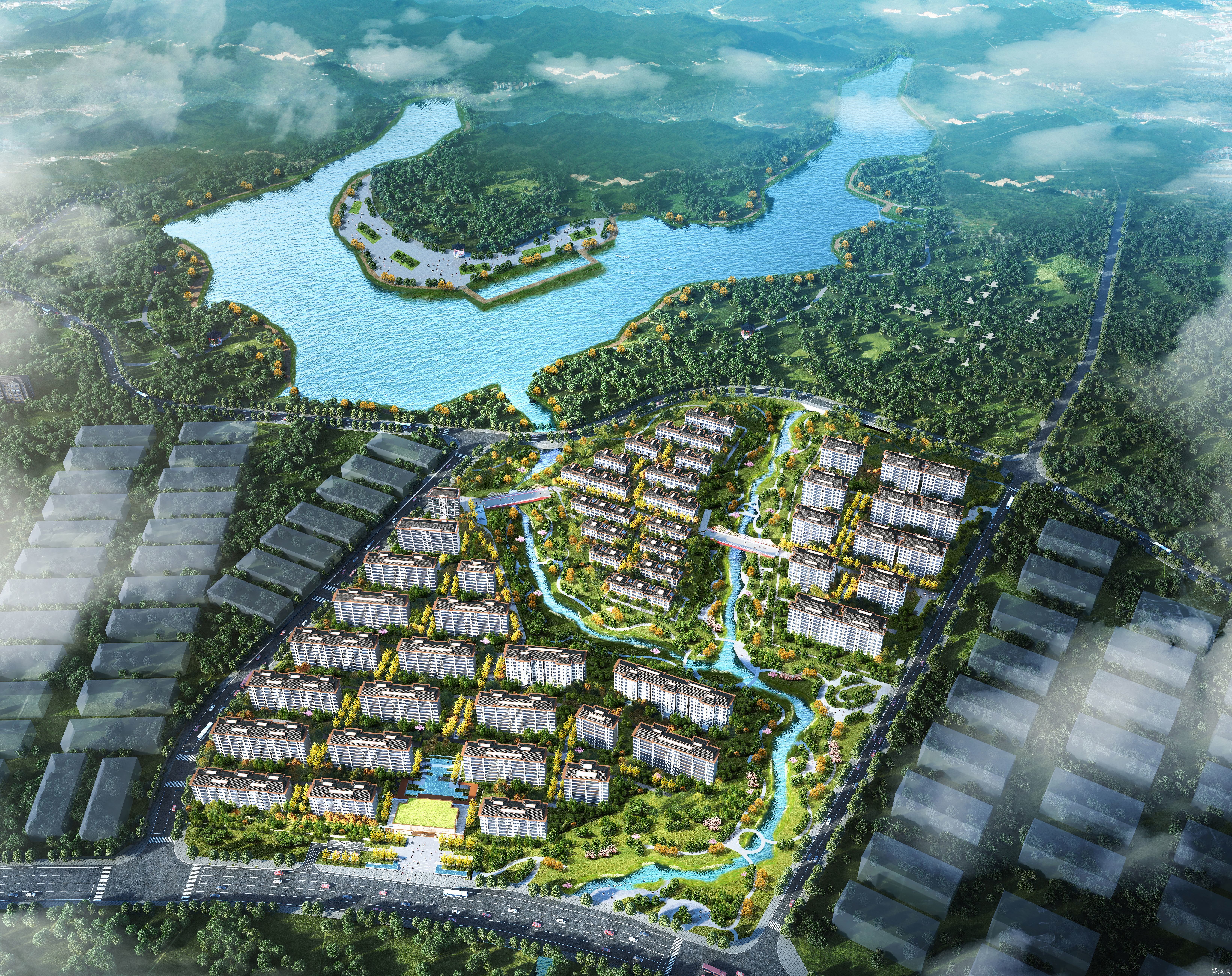 东欣·桂语元山效果图