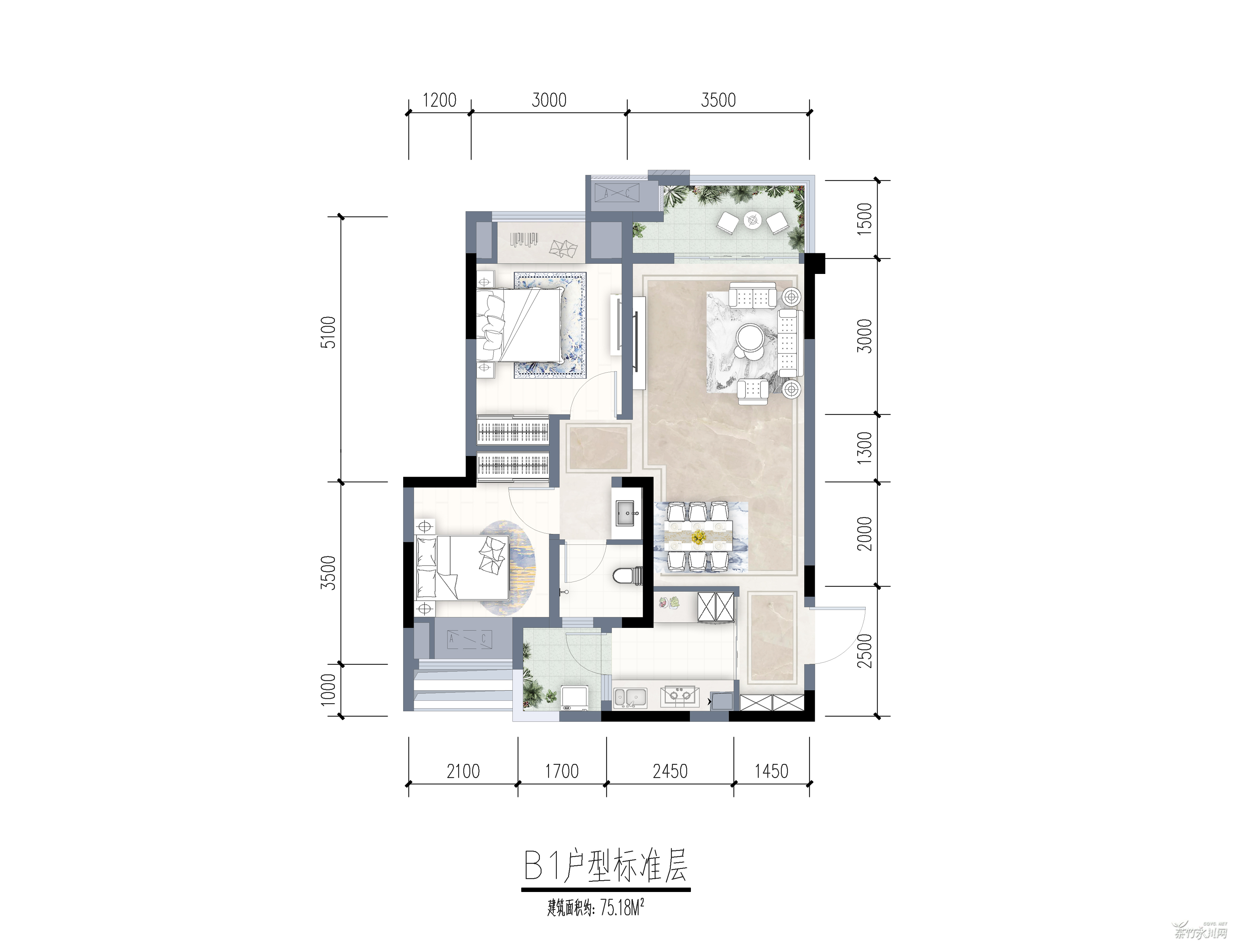 永川湖山壹号户型图图片